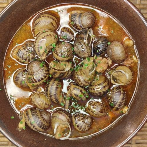 Caracoles — cocina de mercado El Origen Patones de Arriba